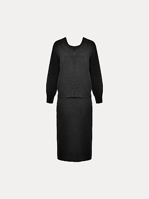 Костюм (H1097 джемпер+платье)